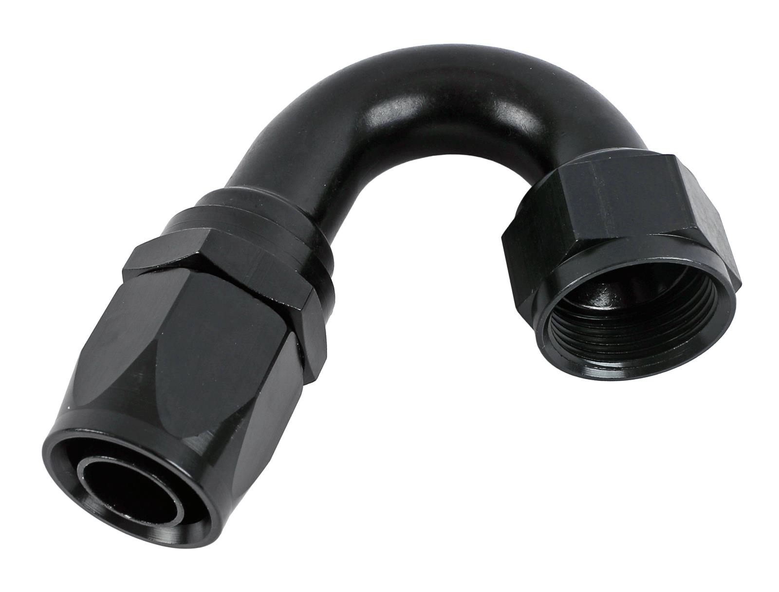 Fragola -16AN x 150 Degree Pro-Flow Hose End - Black