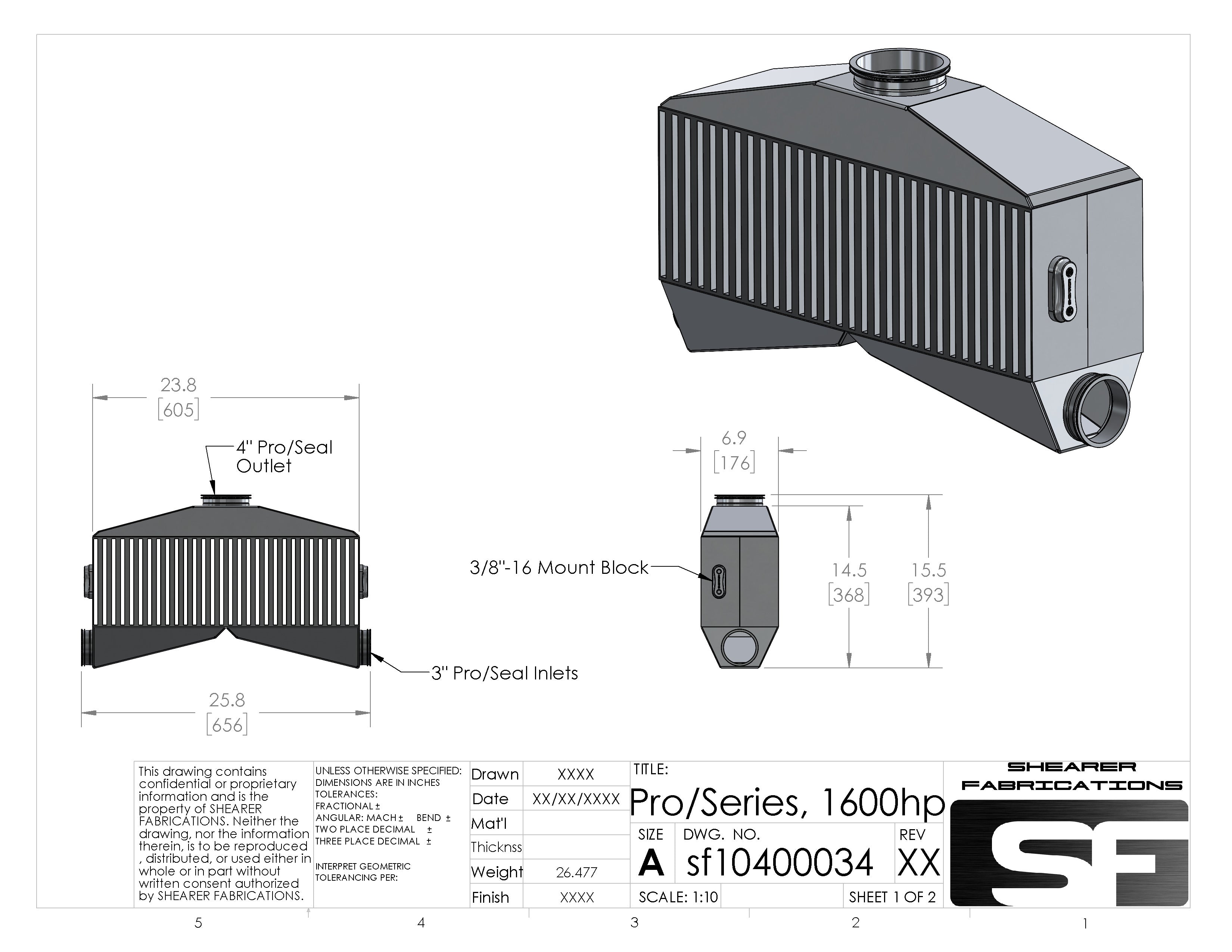 Pro/Series, TT, 1600hp