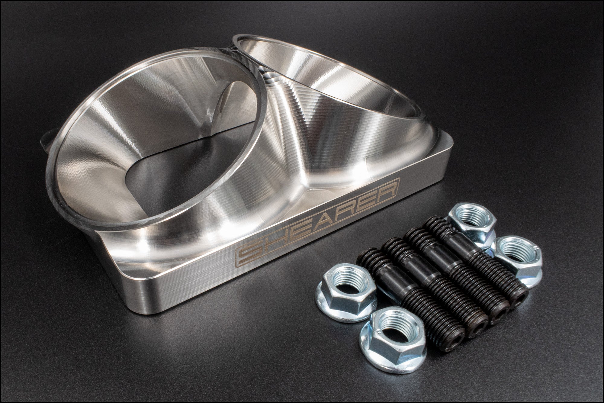 Canted Inlet T6 Open, Dual 3"