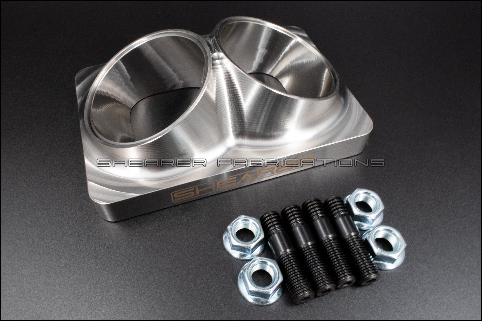 Canted Inlet T6 Open, Dual 2.5"