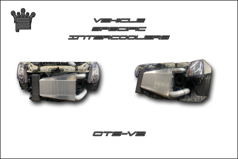 CTS-V V2 Single Inlet/Outlet Intercooler