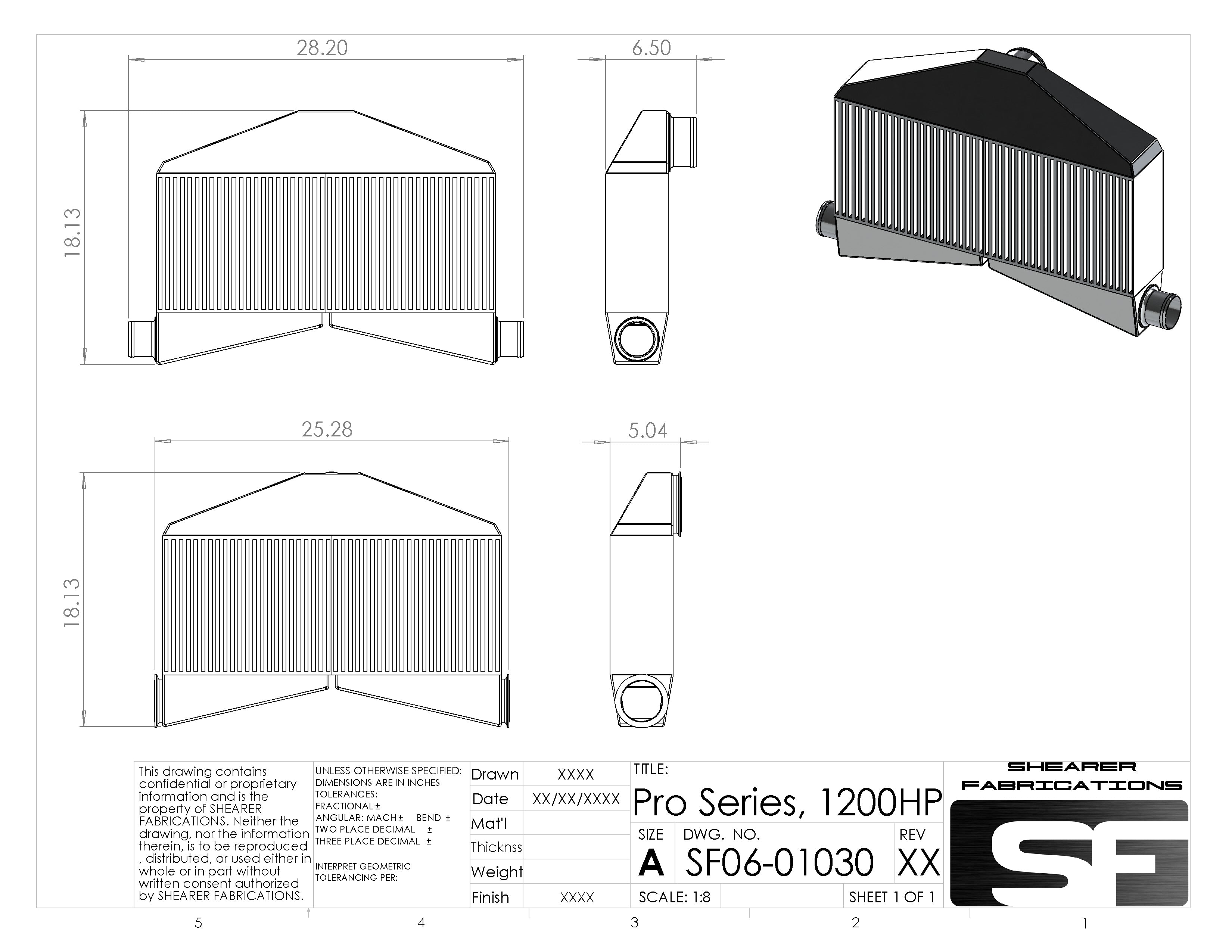 Pro/Series, TT, 1200hp Back Door Outlet