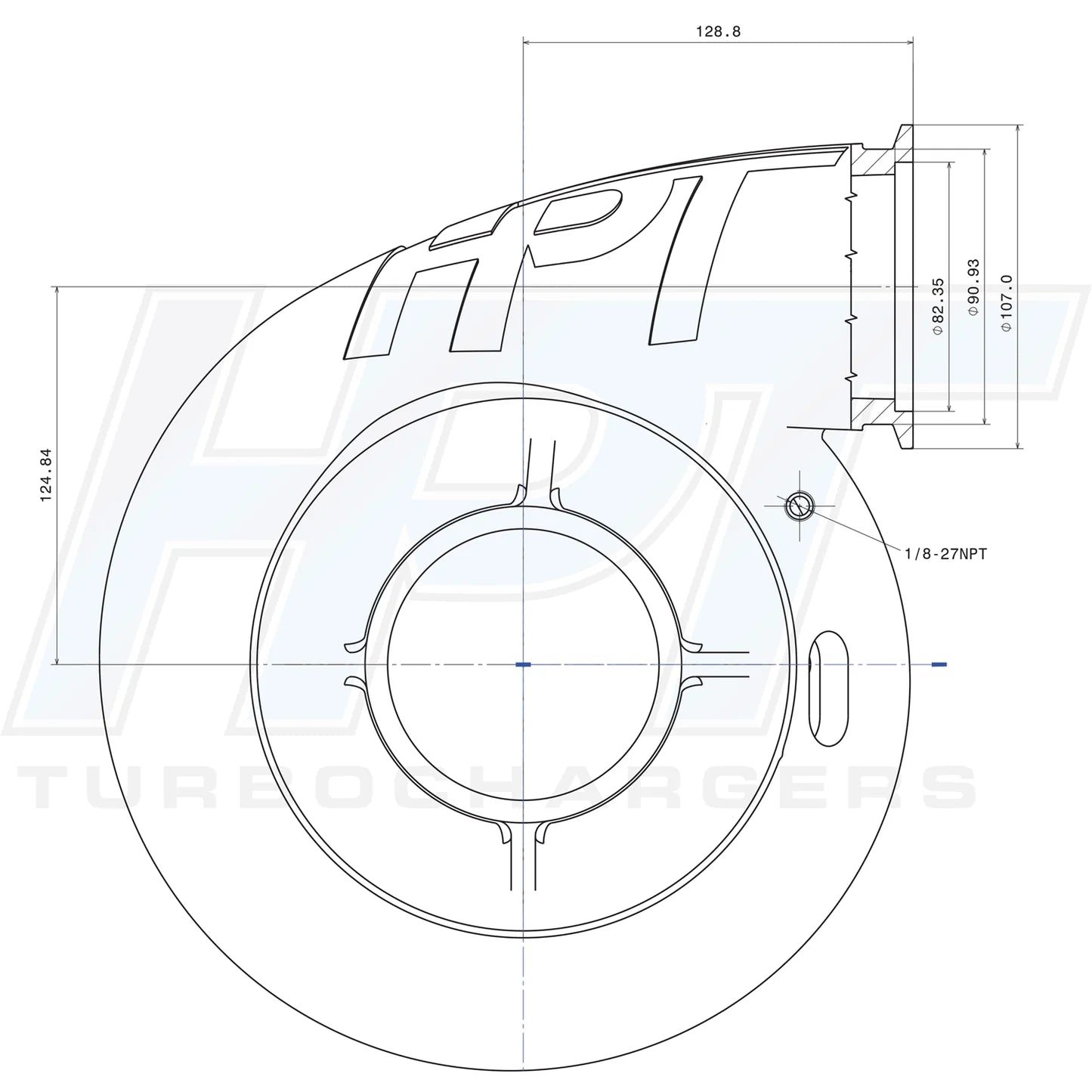 HPT F5 108112 Turbocharger