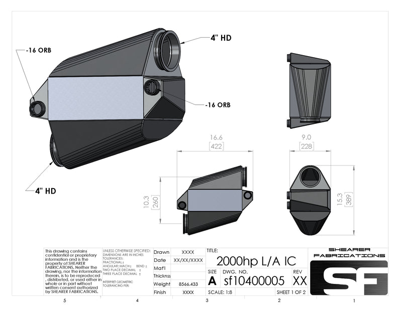 2000hp, Opposed, Single In/Out