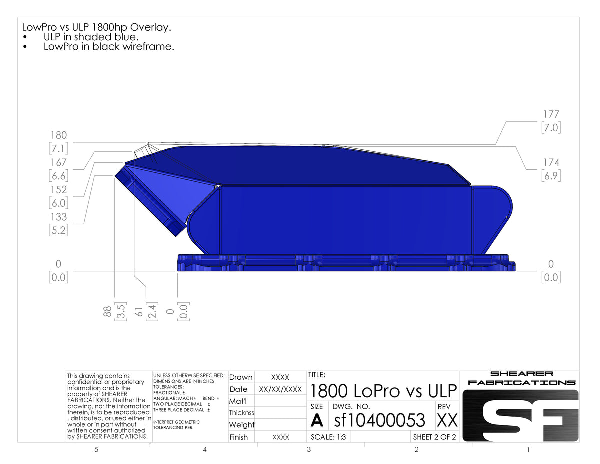 Hi-Ram ULP Intercooler, 1800hp