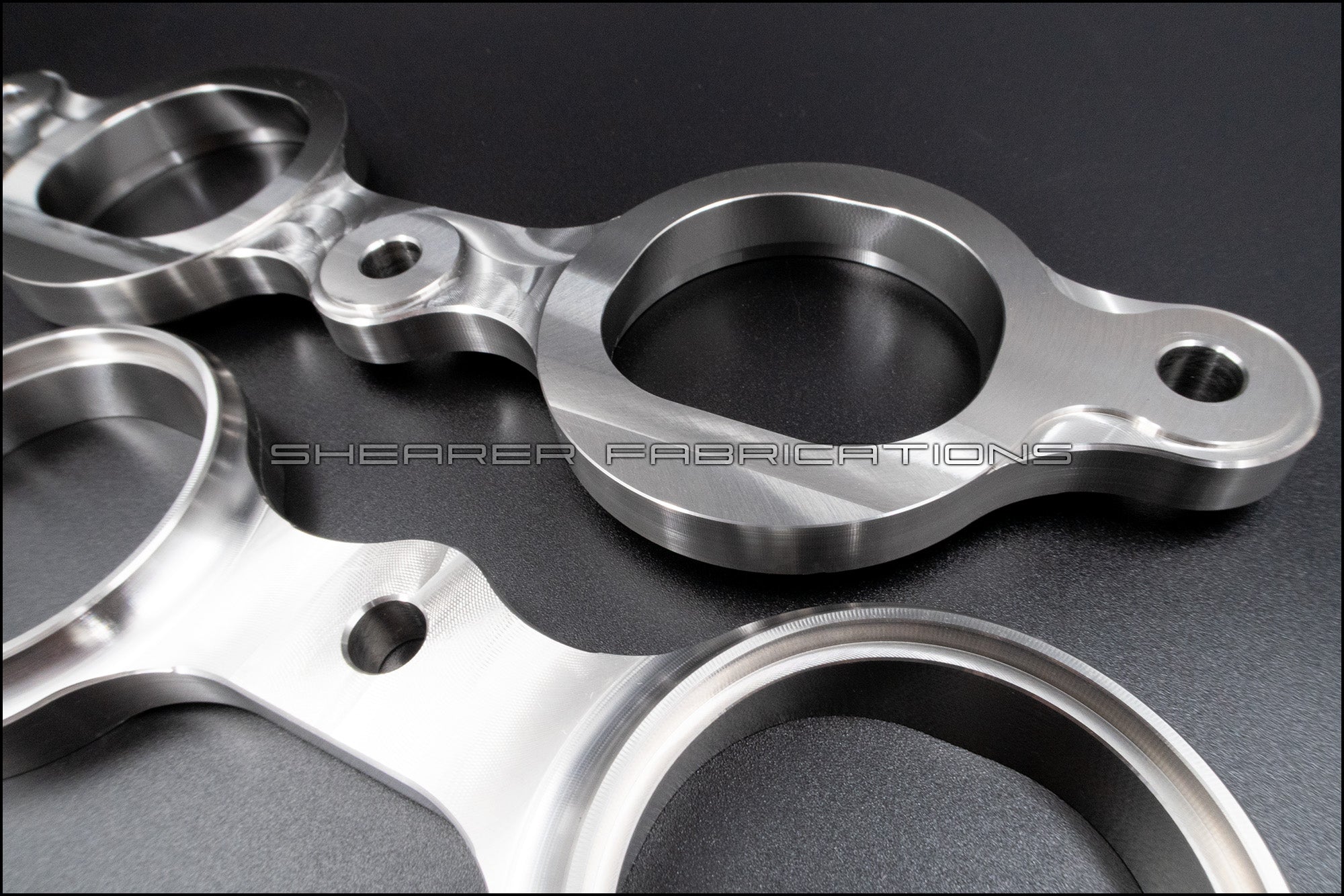 LV3 Exhaust Flange, CNC Port