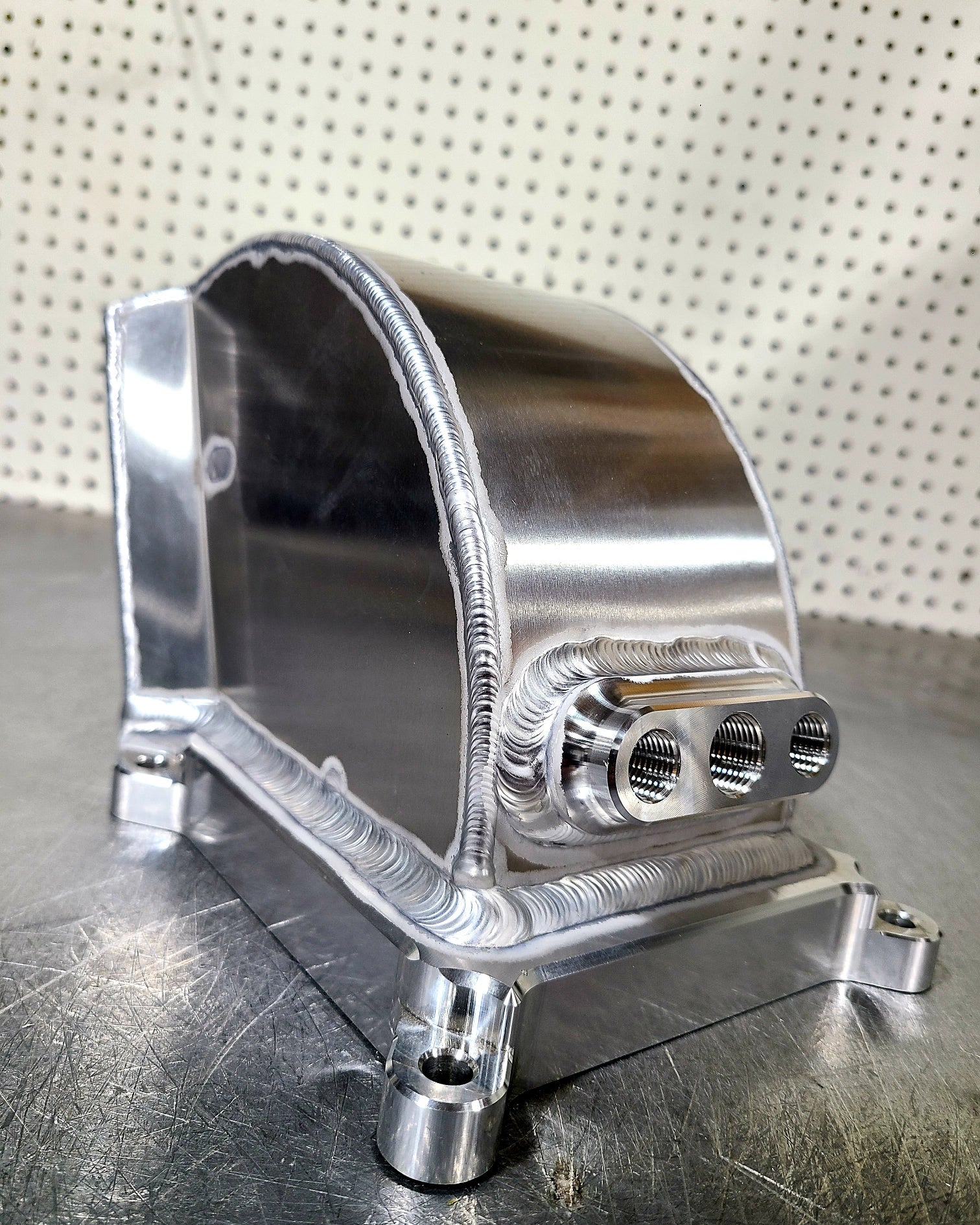 3 Port Billet Sensor Flange