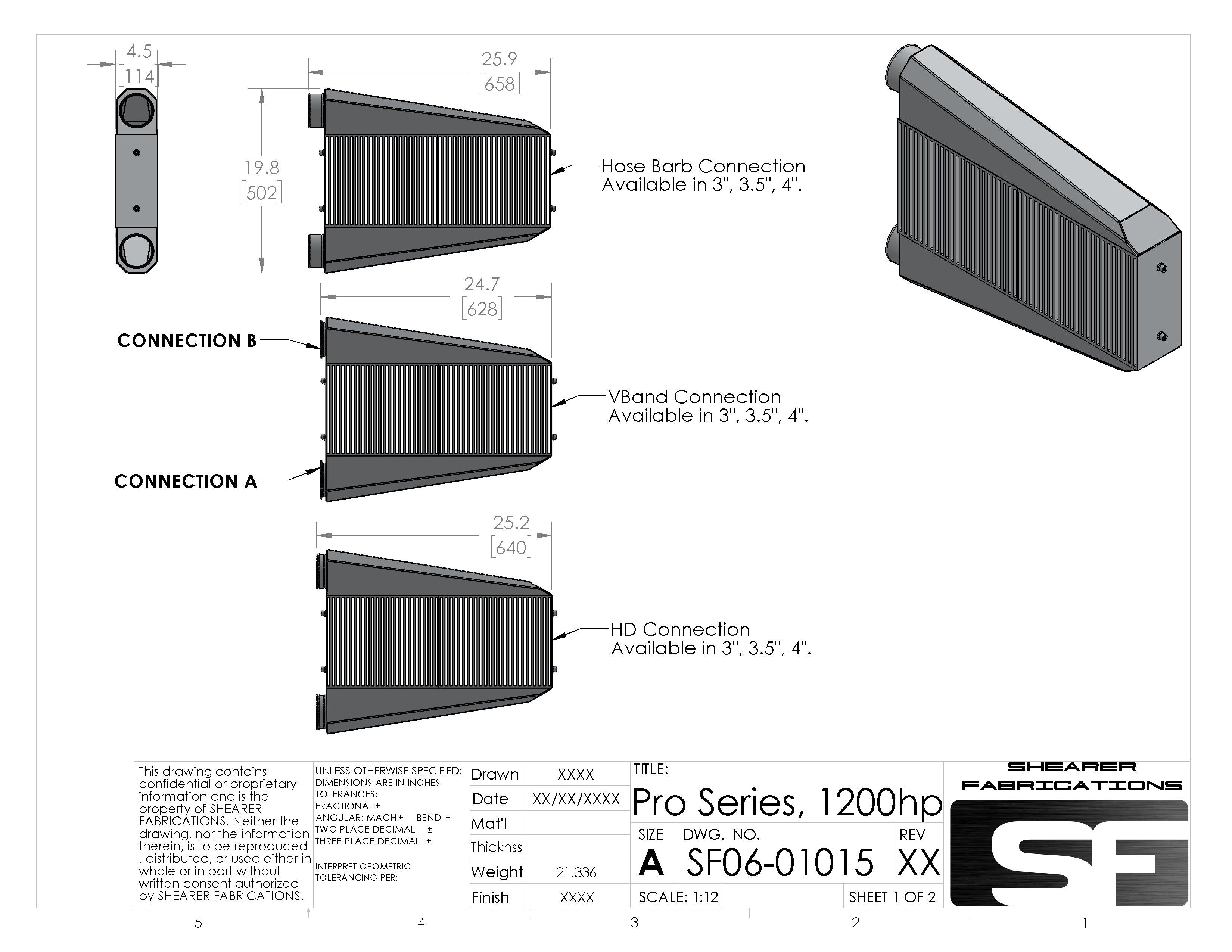 Pro/Series, 1200hp