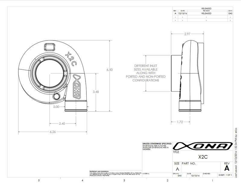 Xona Rotor 54•51S Ball Bearing Turbocharger