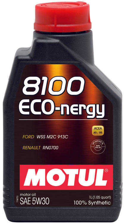 Motul 1L Synthetic Engine Oil 8100 5W30 ECO-NERGY