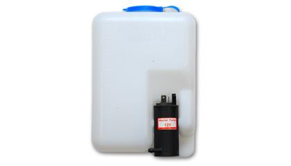 UTV Washer Bottle Kit 1.2L White w/ pump.